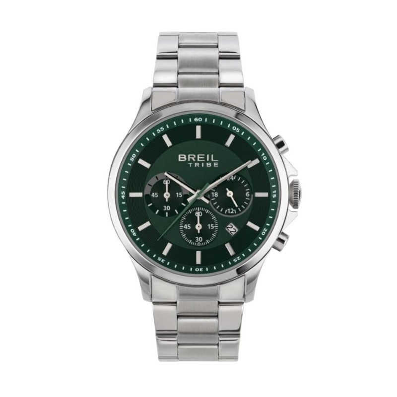 Montre Homme Breil EW0660 Vert Argenté (Ø 43 mm)