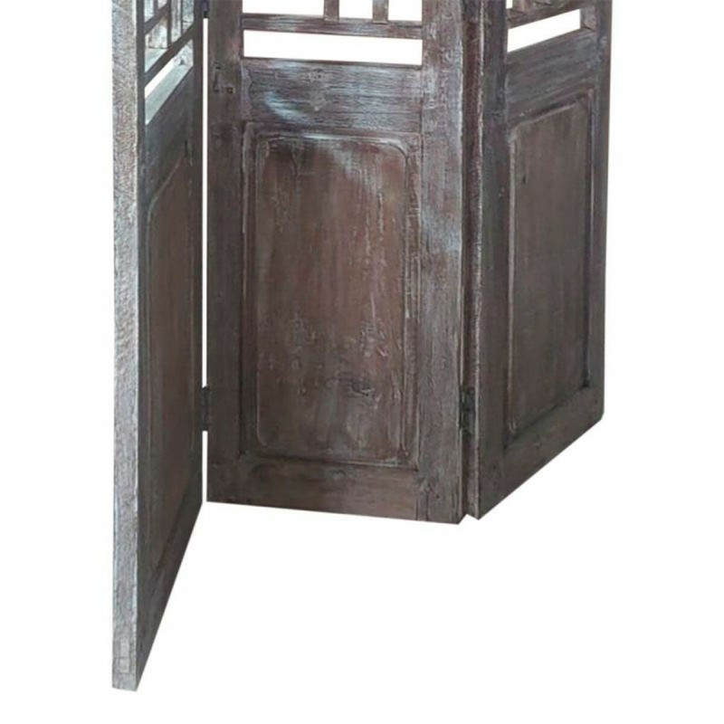 Paravent Alexandra House Living Marron Acacia Bois de manguier 3 x 176 x 114 cm Style artisanal