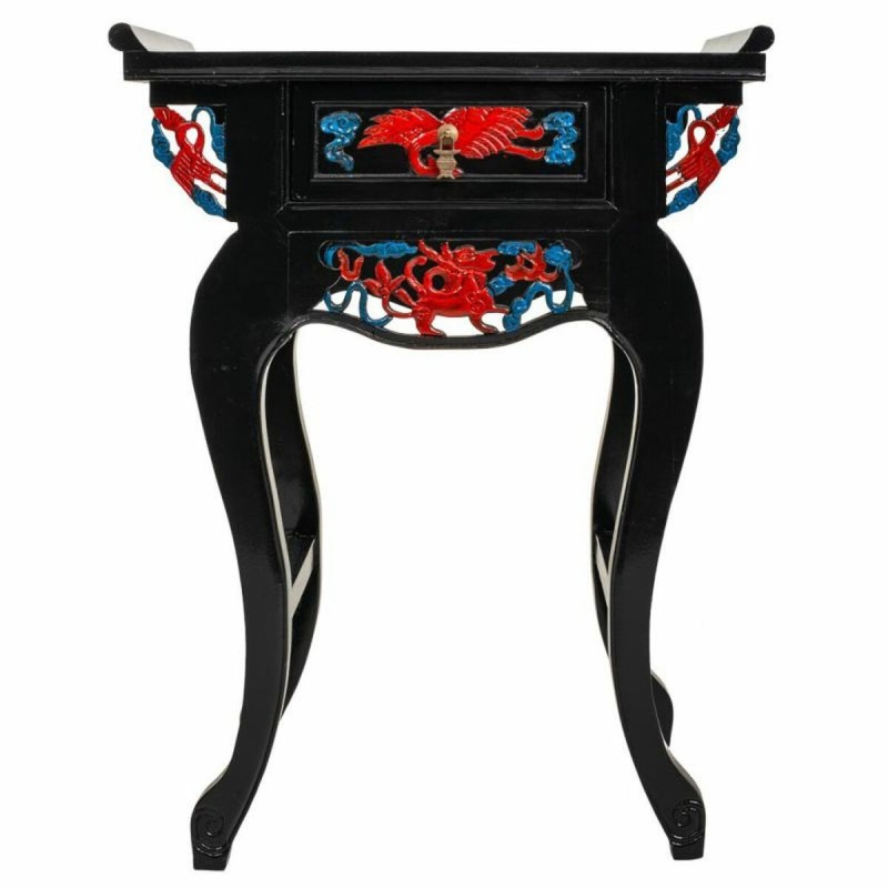 Console Alexandra House Living Noir Bois 35 x 85 x 72 cm