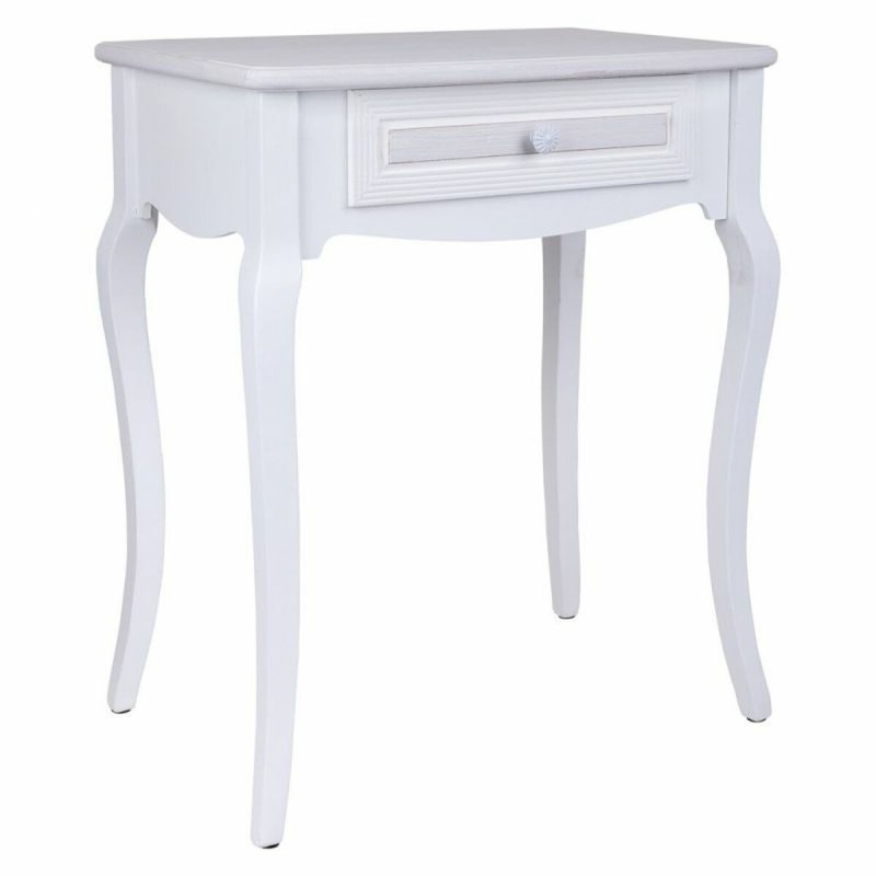 Meuble d'Entrée avec Tiroirs Alexandra House Living Blanc Bois MDF 40 x 72 x 60 cm