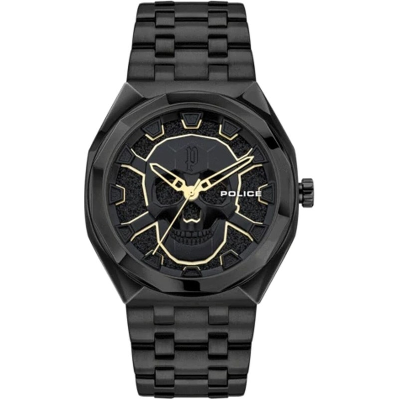 Montre Homme Police KEDIRI Noir (Ø 46 mm)