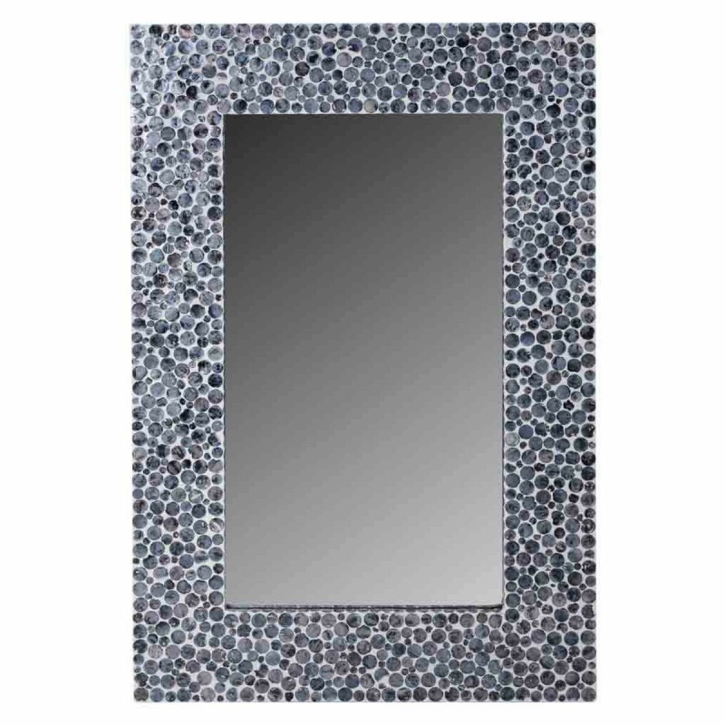 Miroir mural Alexandra House Living Gris Crème 91 x 3 x 60 cm Rectangulaire