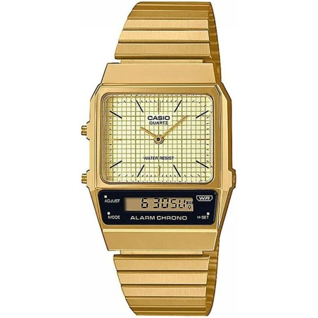 Montre Unisexe Casio EDGY COLLECTION RETRO DIAL - GOLD (Ø 40 mm)