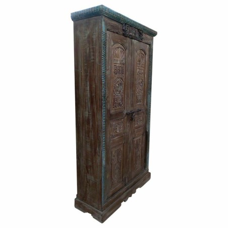 Armoire Alexandra House Living Marron Bois Recyclé 45 x 220 x 121 cm