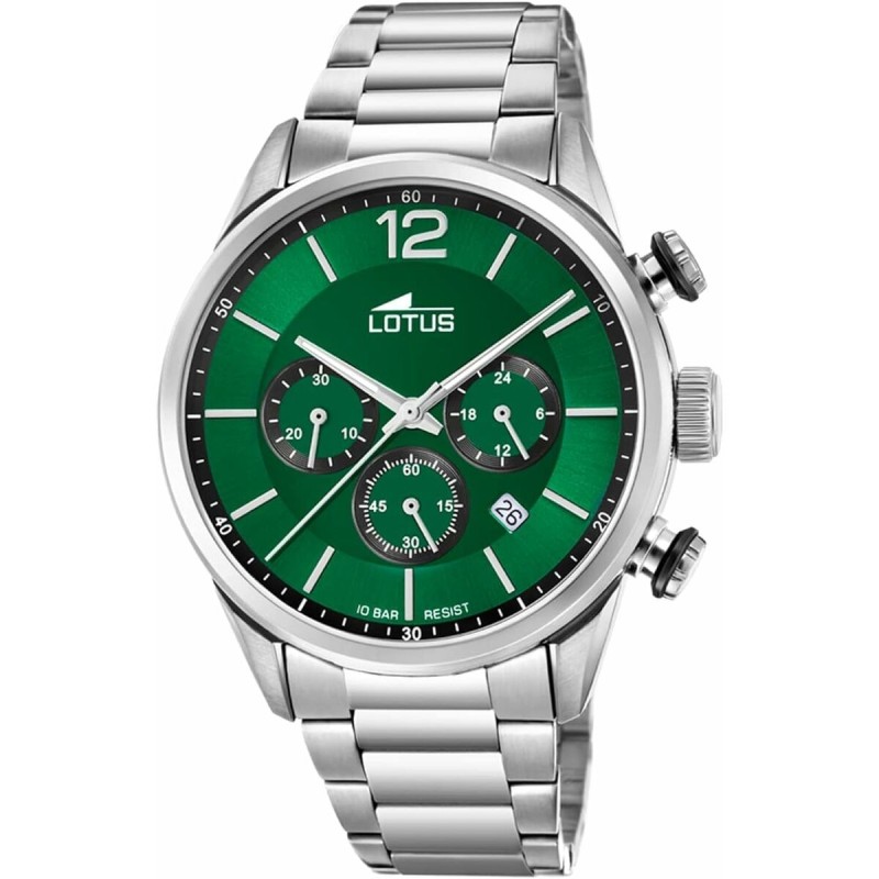 Montre Homme Lotus 18688/4 Vert Argenté