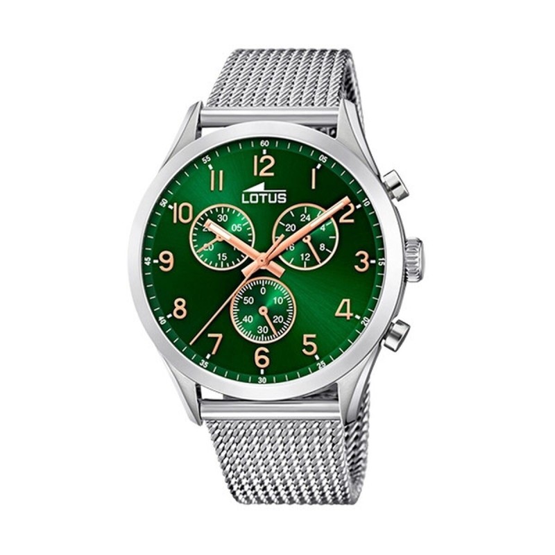 Montre Homme Lotus 18637/2 Vert Argenté