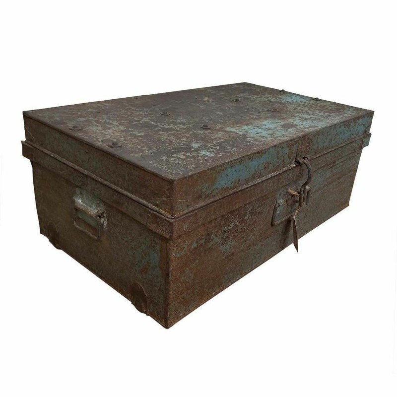 Valise décorative Alexandra House Living Marron Fer Style artisanal 45 x 30 x 76 cm