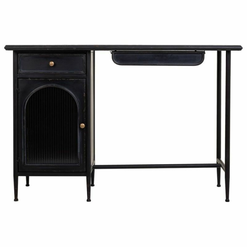 Bureau Alexandra House Living Noir 50 x 80 x 120 cm