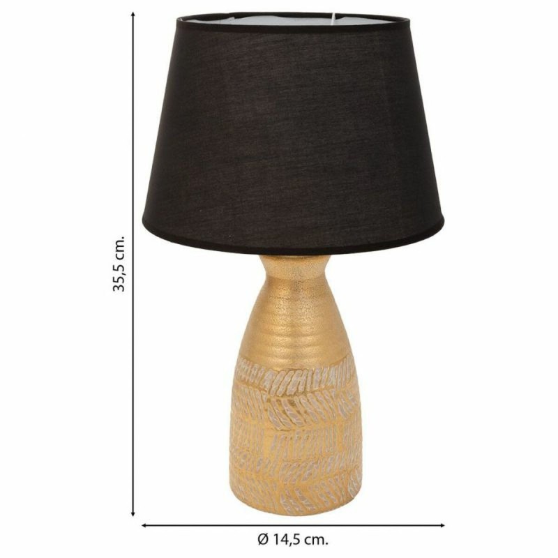 Lampe de bureau Alexandra House Living Or Céramique 14 x 35 x 14 cm