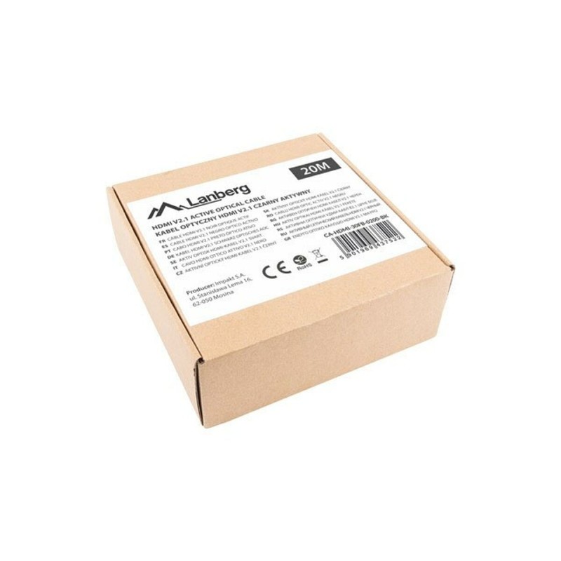 Câble HDMI Lanberg CA-HDMI-30FB-0200-BK