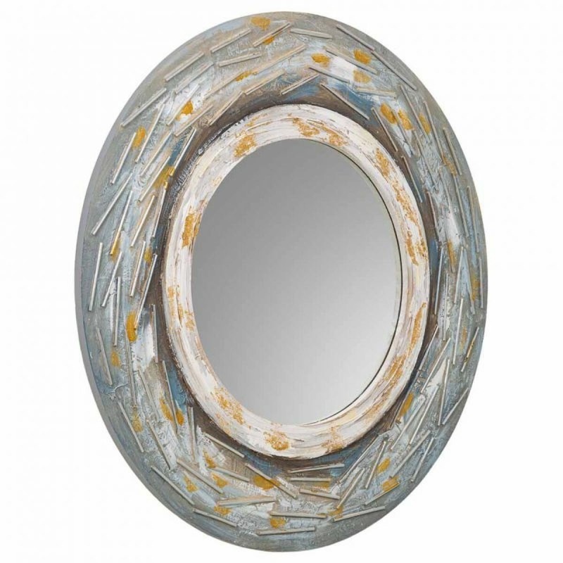 Miroir mural Alexandra House Living 90 x 2 x 90 cm Cercle