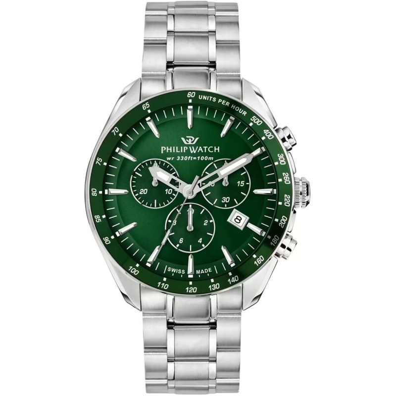 Montre Homme Philip Watch R8273995019 Vert