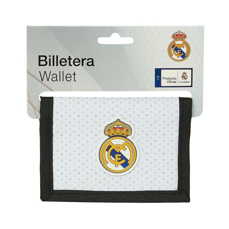 Portefeuille Homme Real Madrid C.F. 24/25 Blanc 12.5 x 9.5 x 1 cm