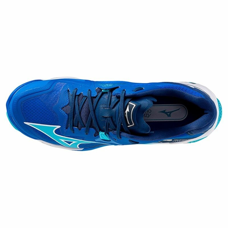 Chaussures de Sport pour Homme Mizuno Wave Lightning Z8 Bleu Volleyball