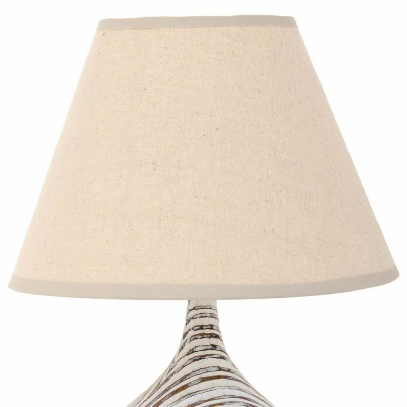 Lampe de bureau Alexandra House Living Blanc Polyrésine 220-240 V 14 x 25 x 14 cm