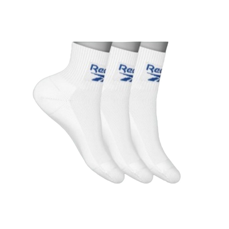 Chaussettes de Sport Reebok FUNDATION ANKLE R 0255  Blanc