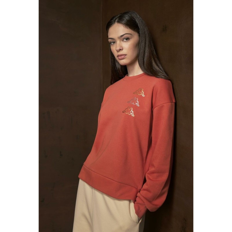 Sweat sans capuche femme Kappa FROFIO Orange