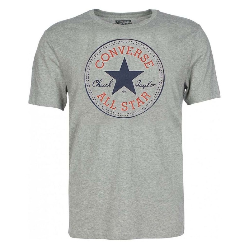 T shirt à manches courtes Enfant Converse CHUCK PATCH SHORT Gris