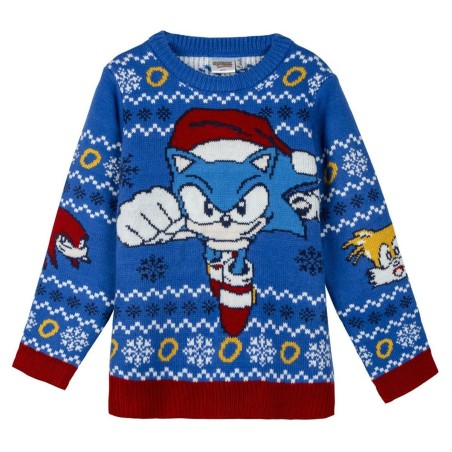 Pull unisex Sonic Bleu