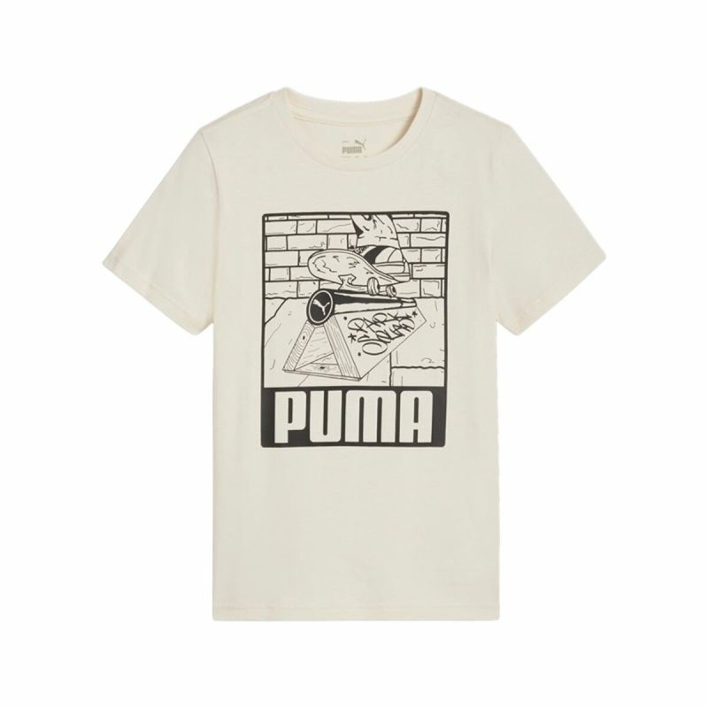 T shirt à manches courtes Enfant Puma Essentials+ Mid 90S Graphic