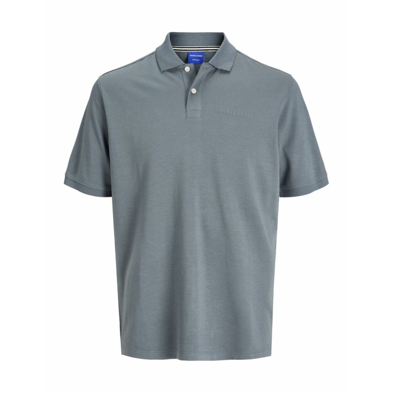 Polo à manches courtes homme Jack & Jones JORFREDERIKSBERG 12263111 Gris