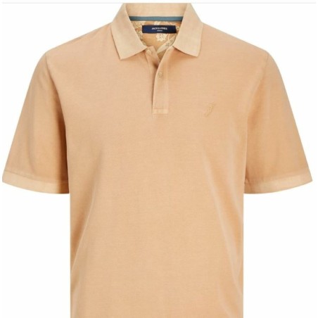 Polo à manches courtes homme Jack & Jones JPRBLUWILLIAM  12257315  Beige