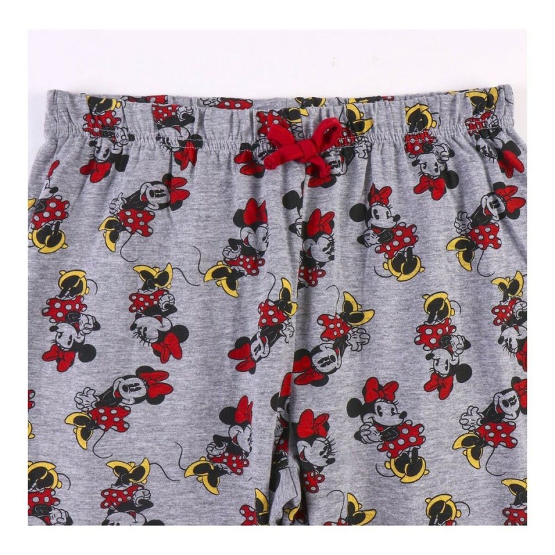 Pyjama Minnie Mouse Gris Femme