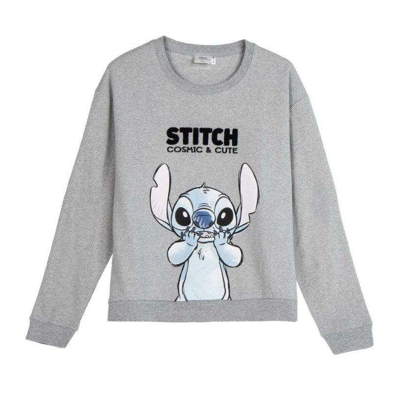 Sweat sans capuche femme Stitch