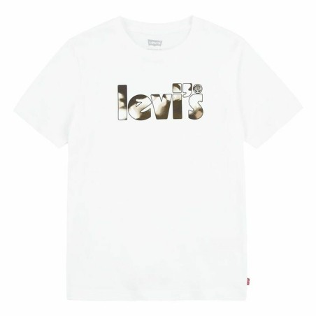 Chemisette Levi's Camo Poster Logo Bright 60732 Blanc