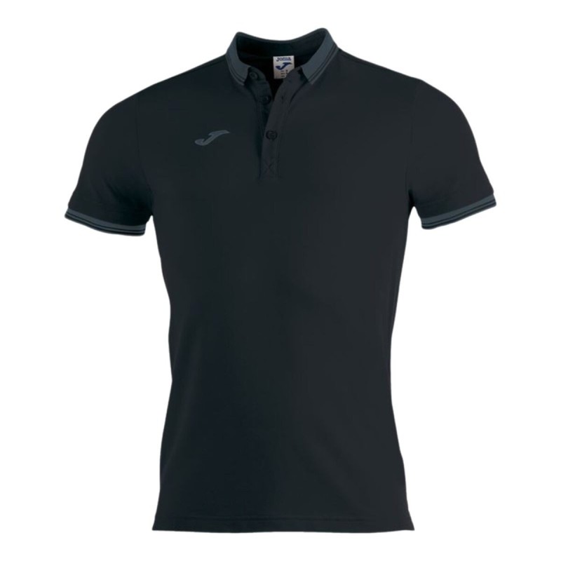 Polo à manches courtes homme Joma Sport Bali II Noir