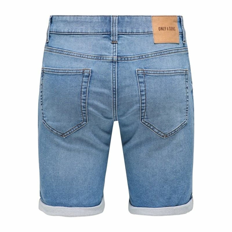 Shorts en Jean pour Homme Only & Sons Onsply 8584 Blue Denim Bleu