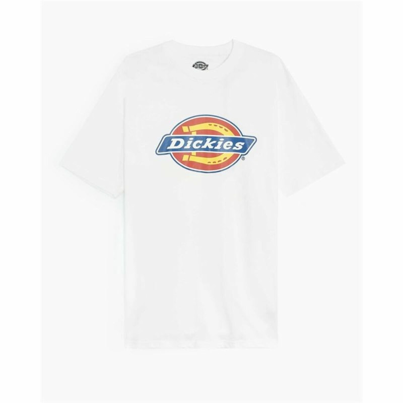 T shirt à manches courtes Dickies Icon Logo Blanc Unisexe