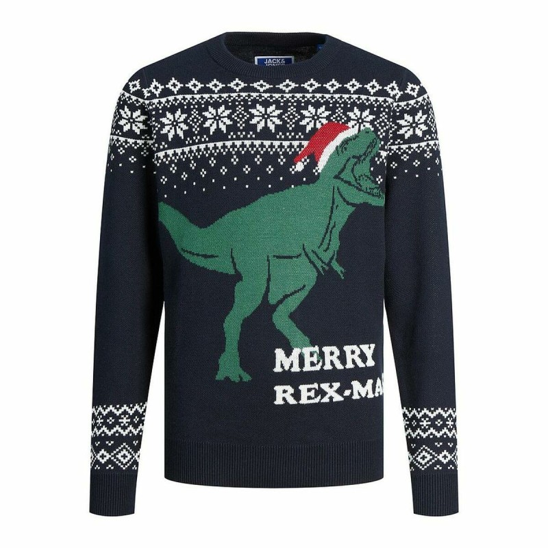 Pull unisex Jack & Jones T REX Blue marine