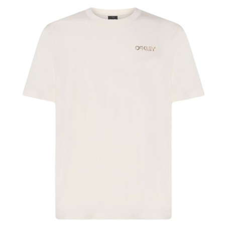 T-shirt à manches courtes homme Oakley Fingerprint B1B Blanc