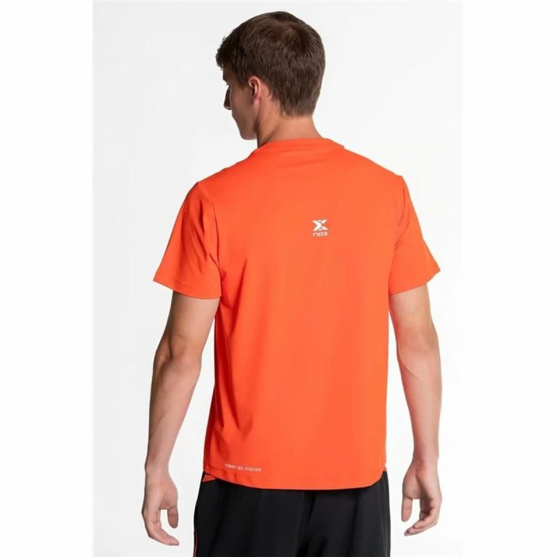 T-shirt à manches courtes homme Nox Team Regular Rouge Orange