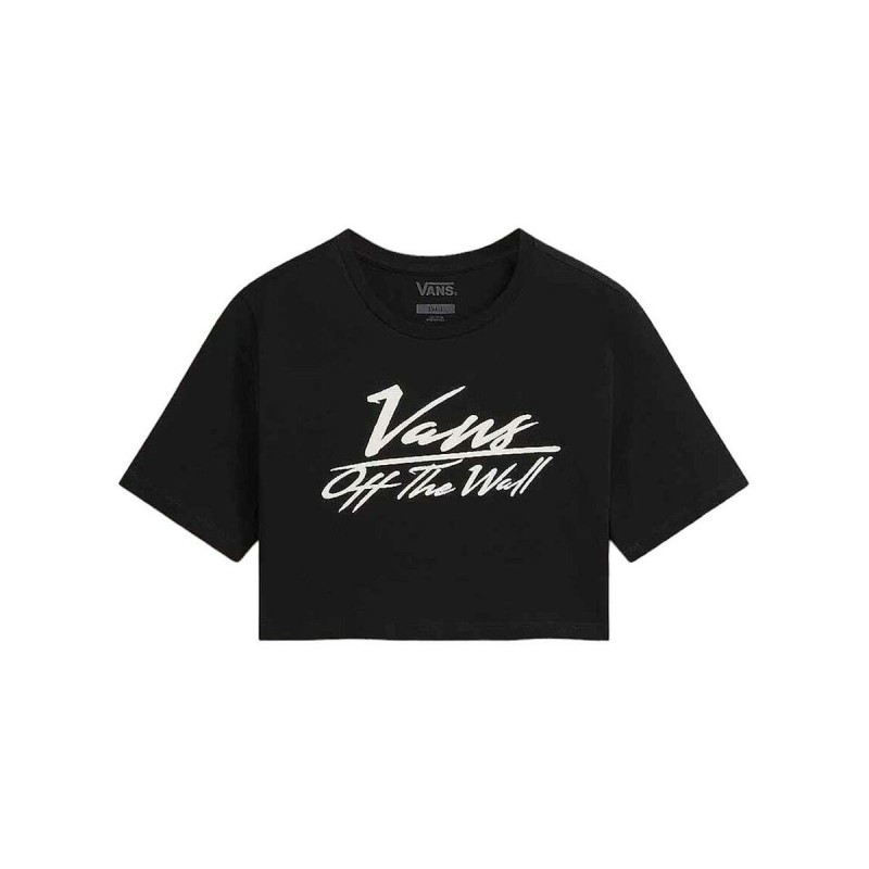 T-shirt à manches courtes femme Vans GO ANYPLACE CREW CROP II Noir