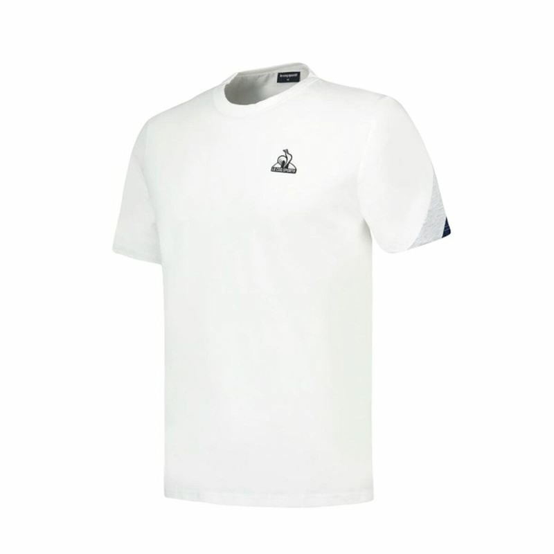 T-shirt à manches courtes homme Le coq sportif Heritage N°1 New Brand Blanc