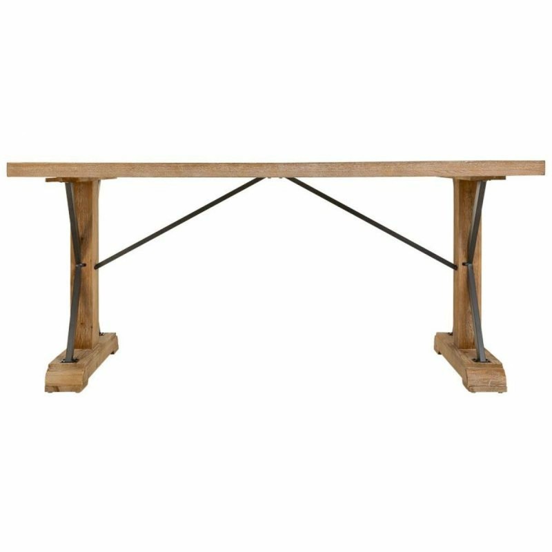 Table Alexandra House Living Marron 85 x 78 x 180 cm