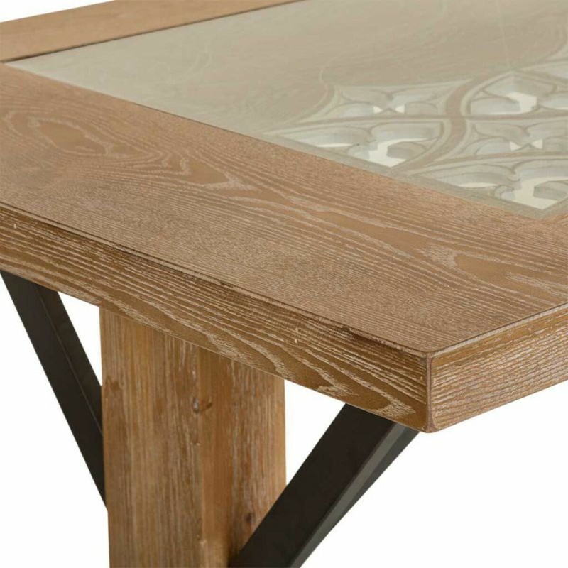 Table Alexandra House Living Marron 85 x 78 x 180 cm