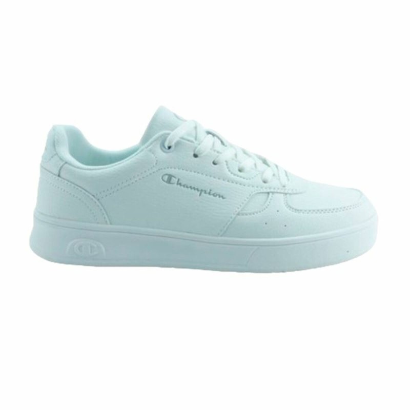 Chaussures de Sport pour Homme Champion Newman Low Cut Shoe Blanc Bleu clair