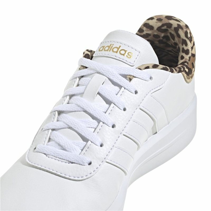 Chaussures de sport pour femme Adidas Court Platform Blanc