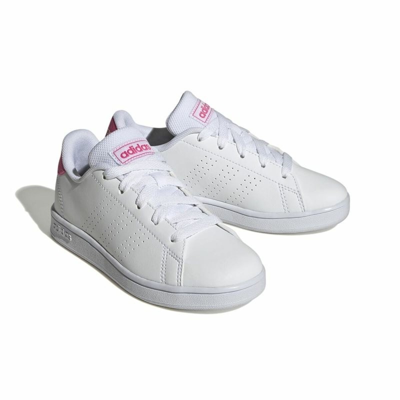 Chaussures casual enfant Adidas Advantage Infantil Blanc