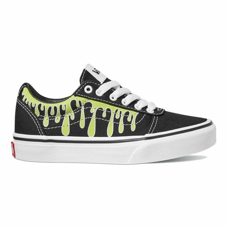 Chaussures casual enfant Vans Ward Vert Gouttes Noir