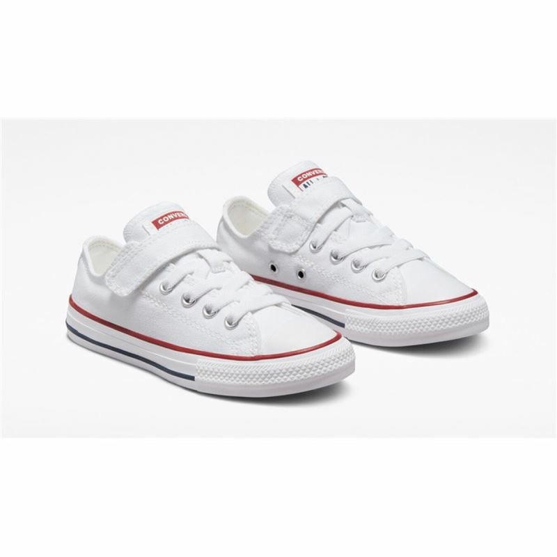 Chaussures de Sport pour Enfants Converse All Star Easy-On Blanc