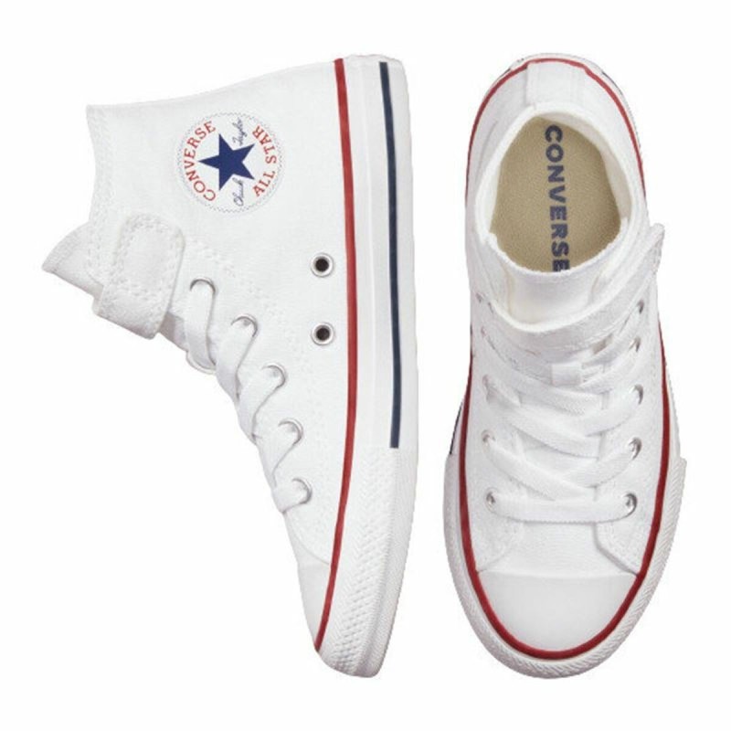 Chaussures de Sport pour Enfants Converse All Star Easy-On high Blanc