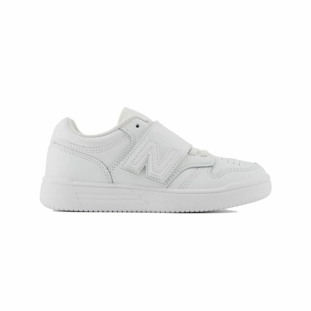 Chaussures casual enfant New Balance 480 Bungee Lace Blanc