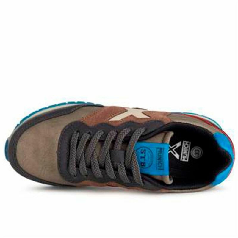 Chaussures de Sport pour Enfants Munich Dash Kid 153 Marron