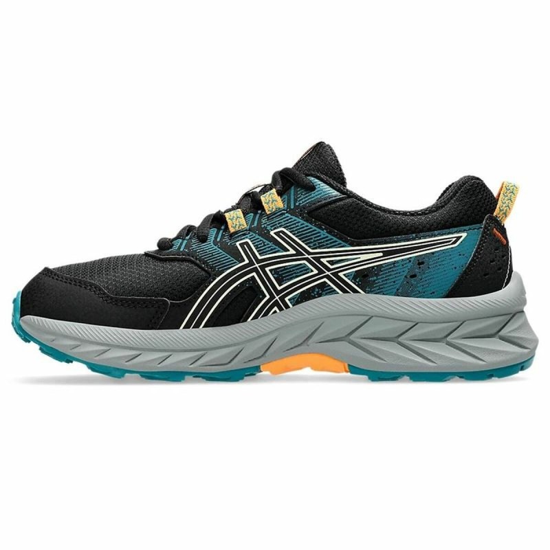 Chaussures de Sport pour Enfants Asics Pre Venture 9 GS Bleu Noir