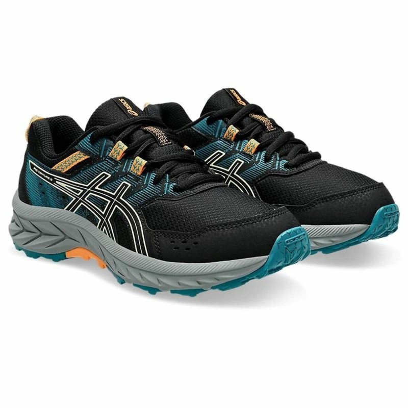 Chaussures de Sport pour Enfants Asics Pre Venture 9 GS Bleu Noir