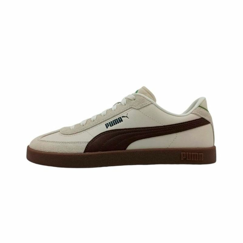 Chaussures casual homme Puma Club II Era Marron Beige